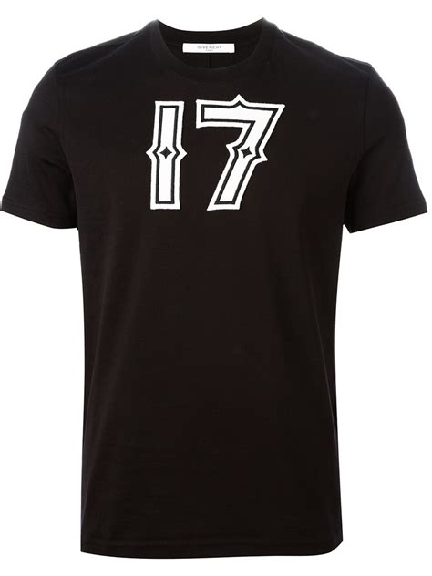 givenchy 17 printed t shirt|givenchy t shirt men sale.